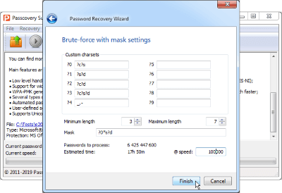 Extended (positional) mask in AccentZPR